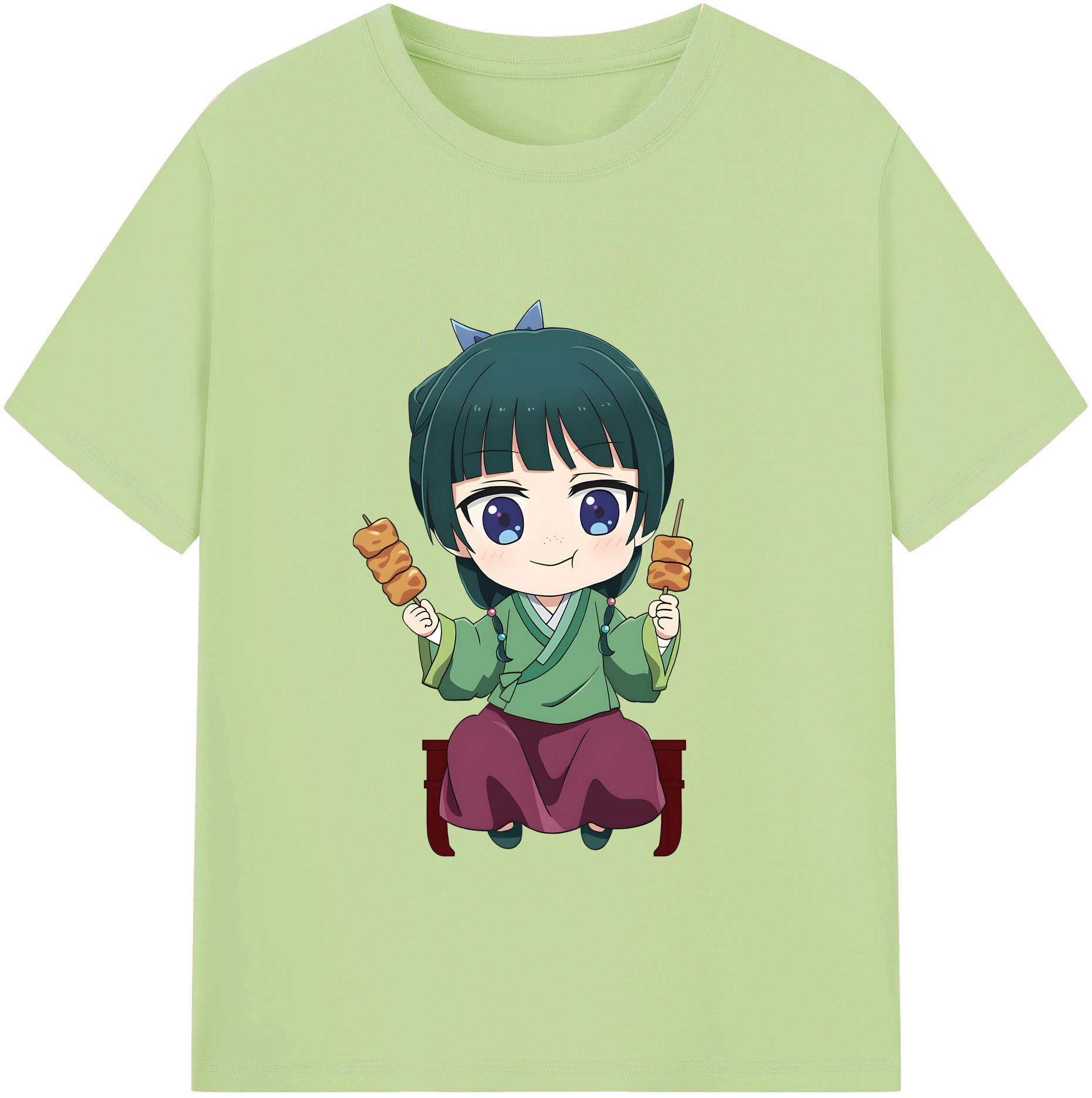 （画像用） 薬屋のひとりごと The Apothecary Diaries 綿100％半袖Tシャツ（フロントプリント）